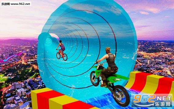 Water Park Uphill Adventure Slide Racing(水上公园坡道滑梯竞速安卓版)截图2