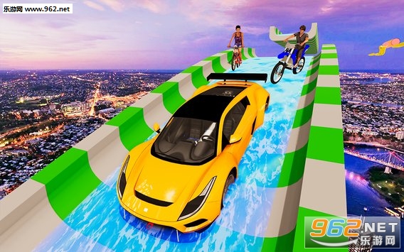 Water Park Uphill Adventure Slide Racing(水上公园坡道滑梯竞速安卓版)截图5