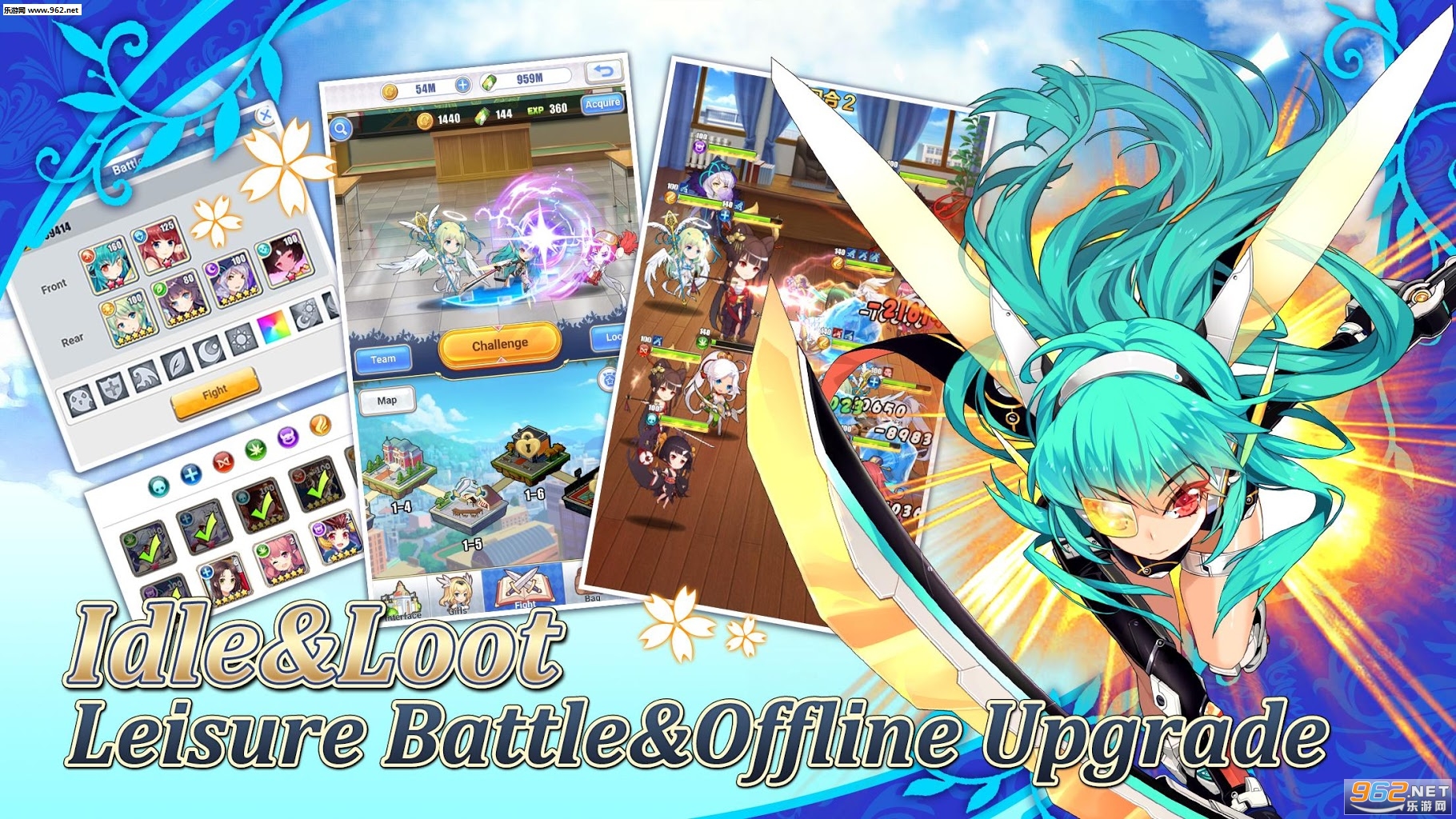 �ҵČW�ò��������N��2Girls X Battle 2��׿��v1.0��ͼ0