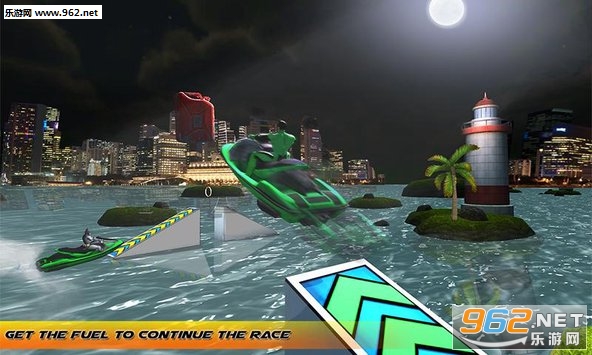 Super Heroes Speed Boat Stunt Race 2018安卓版截图1