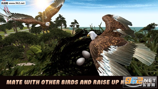 City Bird Eagle Simulator 3D(城市鹰模拟器3D安卓版)截图1