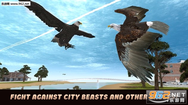 City Bird Eagle Simulator 3D(城市鹰模拟器3D安卓版)截图3