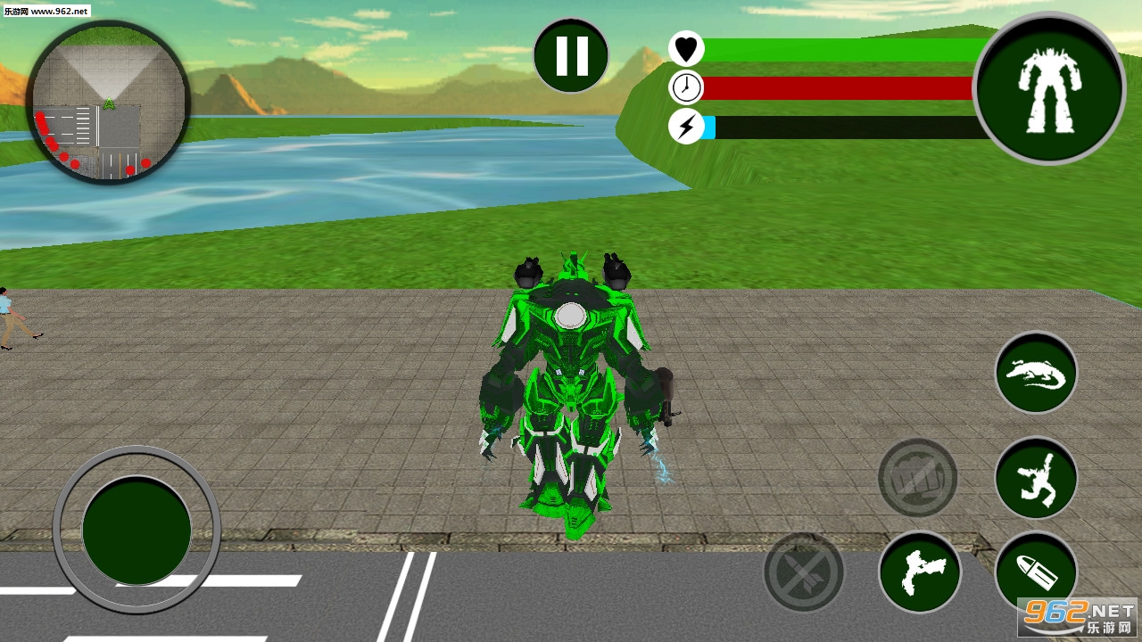 Robot Crocodile(真正的机器人鳄鱼安卓版)截图1