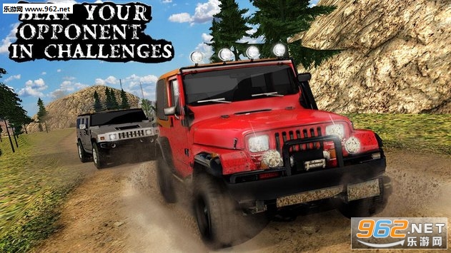 Offroad Mountain Jeep Drive Challenge(ԽҰɽ���ճ���ս��׿��)��ͼ2