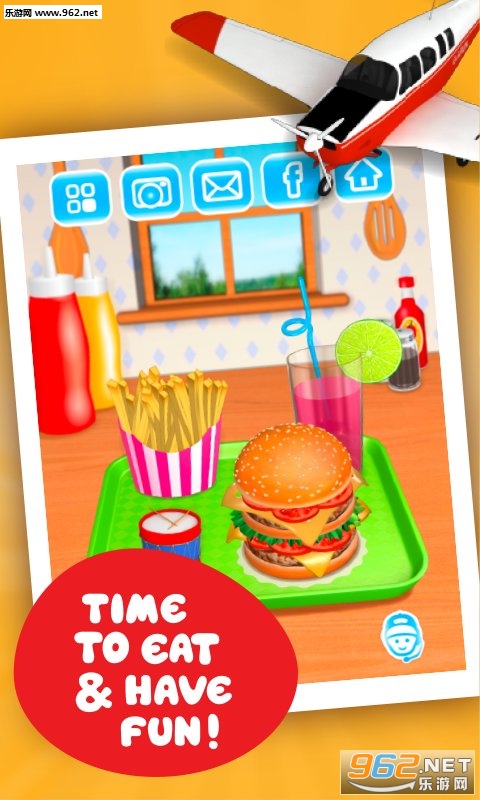 Burger Maker Deluxe(儿童汉堡制作手机版)截图4