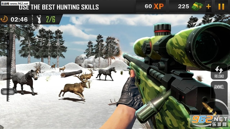 Deer Hunting Animal Sniper Shooting(动物狩猎狙击手安卓版)截图4