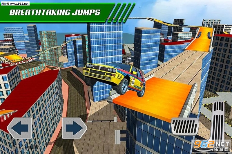 Roof Jumping: Stunt Driver Sim(�ݶ�ͣ������׿��)��ͼ1
