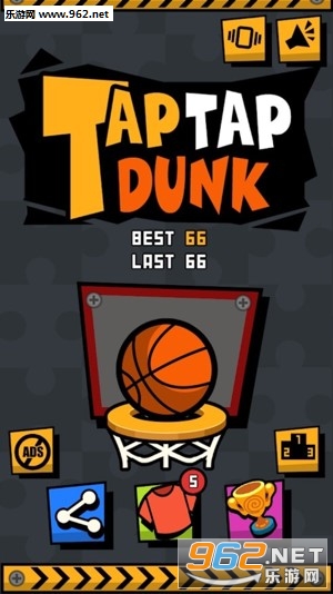 点按扣篮Tap Tap Dunk安卓版 点按扣篮Tap Tap Dunk安卓版