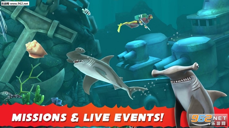 Hungry Shark(�����������簲׿��)��ͼ3