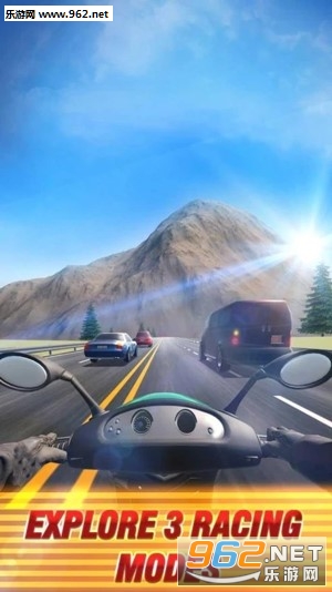 Bike Moto Traffic Racer(Ħ�г���ͨ������׿��)��ͼ2