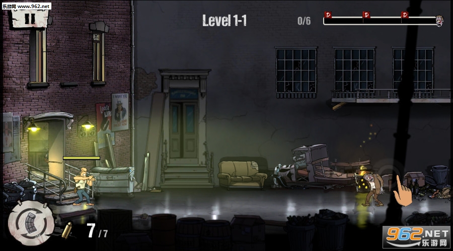 Zombie Shooter - Dead City(僵尸射击枪猎人安卓版)截图0