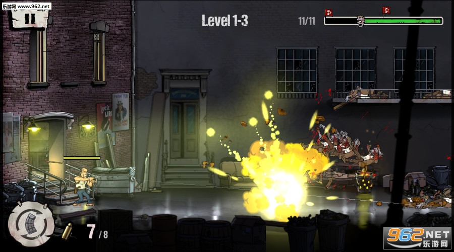 Zombie Shooter - Dead City(僵尸射击枪猎人安卓版)截图3