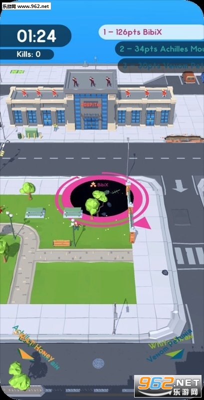 Hole City Wars(�ճǴ�ս��׿��)��ͼ1