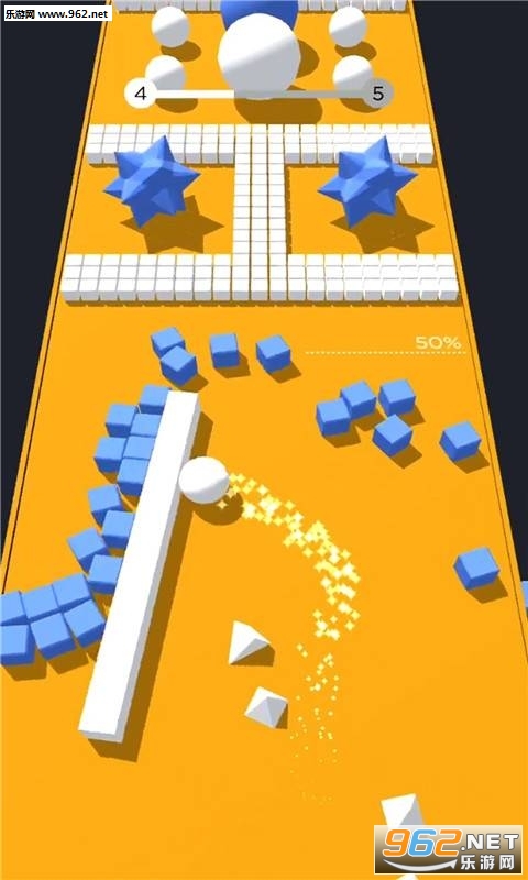 Rush Ball 3D(ɫ����ײ�����ٷ���)��ͼ1