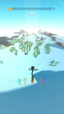 Stickman Snow Ride(火柴人滑雪大作战安卓版)截图0