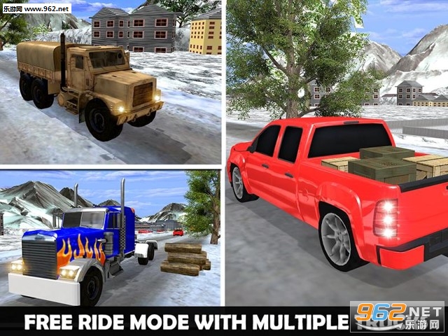 Winter Road Trucker 3D(��������˾��3D��׿��)��ͼ0