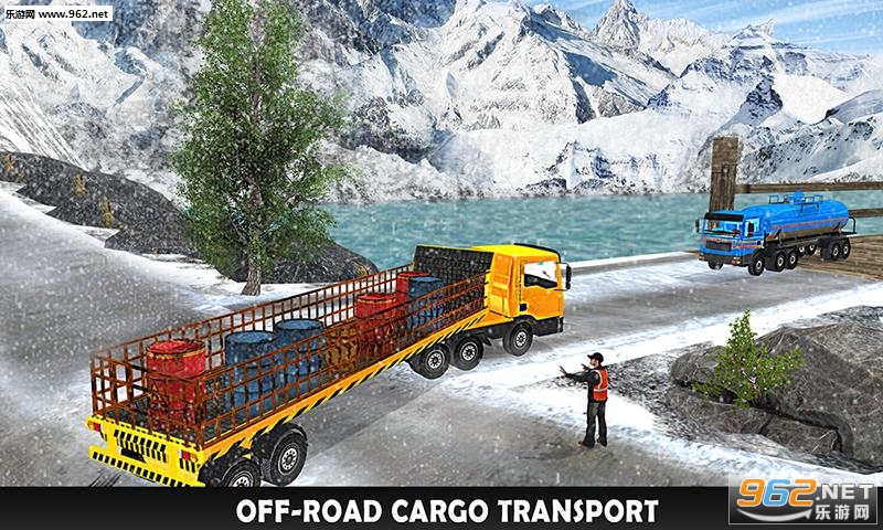 Winter Road Trucker 3D(��������˾��3D��׿��)��ͼ1