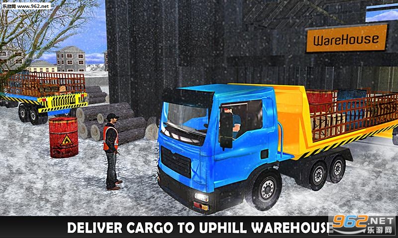 Winter Road Trucker 3D(��������˾��3D��׿��)��ͼ2