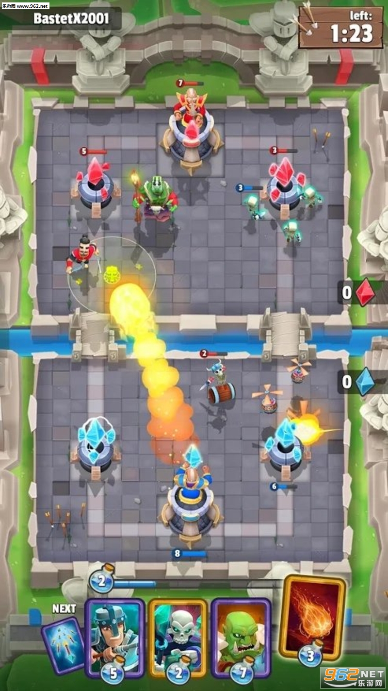 Clash Of Wizards(奇才的冲突:大逃杀安卓版)截图0
