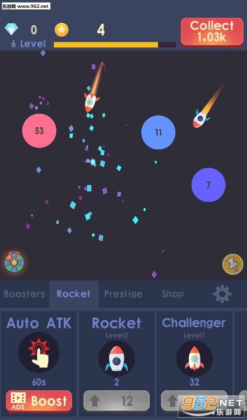 Idle rocket放置火箭安卓版截图2