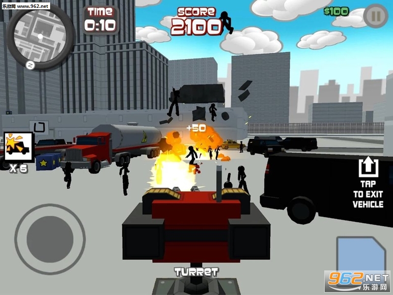 Stickman City Shooting 3D(��ά���л��������ֻ���)��ͼ2