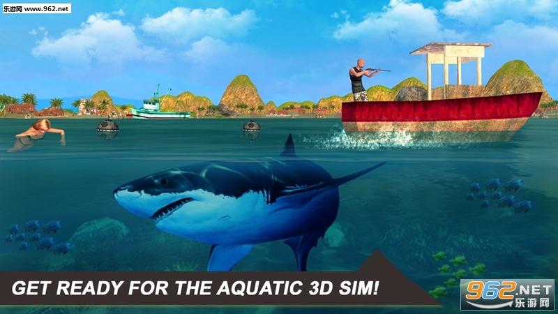 Shark Simulator 2018(鲨鱼模拟器2018官方版)截图0