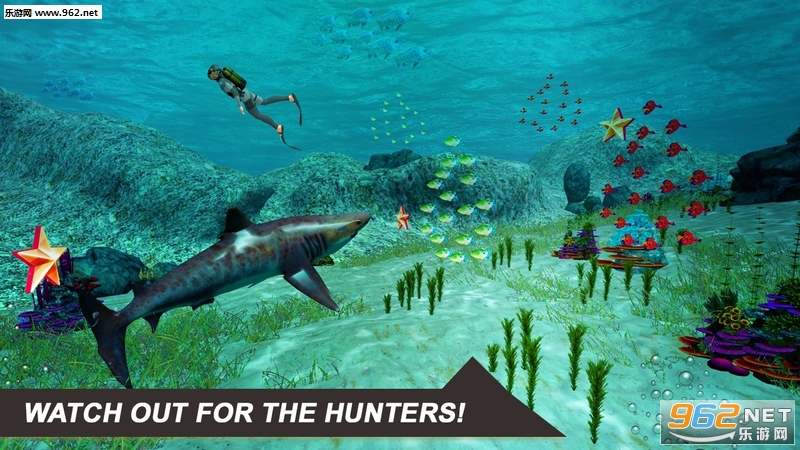 Shark Simulator 2018(鲨鱼模拟器2018官方版)截图1