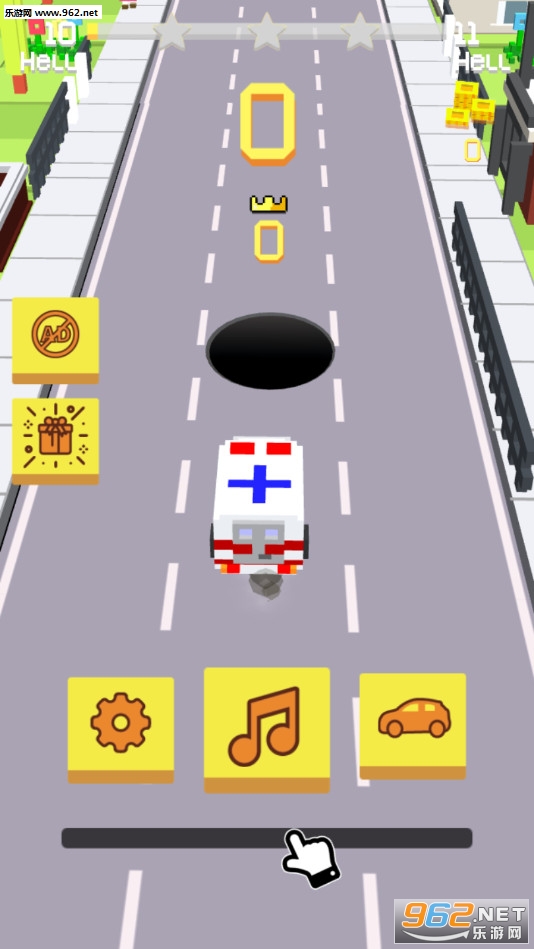 Hole Strike(汽车黑洞大作战安卓版)截图0