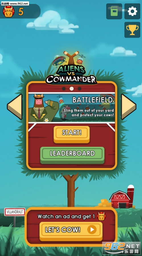 Aliens VS Cowmander(������VSţ����׿��)��ͼ0