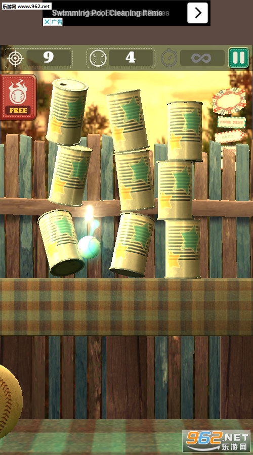 Hit & Knock down(�ҹ�ͷ��Ϸ)v1.1.1��ͼ1