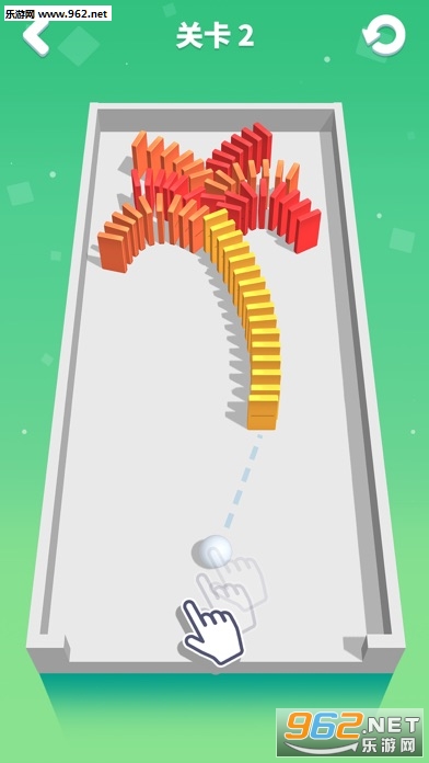 Domino Smash(推倒就完事了安卓版)截图2