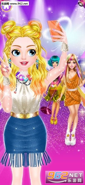 Superstar Hairstyle Makeover Girl Salon(����ʱ��ͷ��ɳ����׿��)v1.7��ͼ2