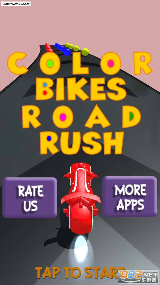 Color Bikes Road Rush(��ɫĦ�й�·��氲׿��)��ͼ0