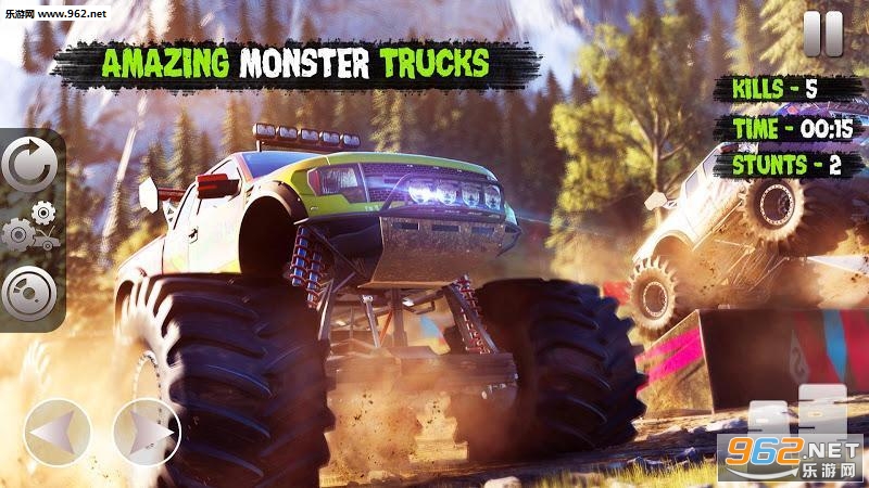 Monster Truck Crash Stunts Driving Simulator(怪物卡车粉碎与撞击安卓版)截图0