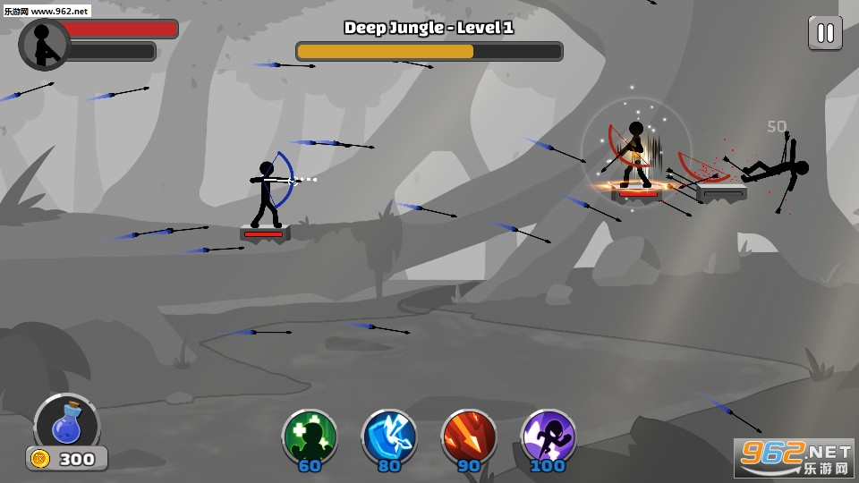Stickfight Archer(斗弓箭手安卓版)截图2