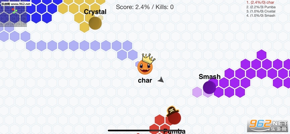 Hexa.io Create zones & areas官方版截图1