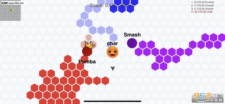 Hexa.io Create zones & areas官方版截图2