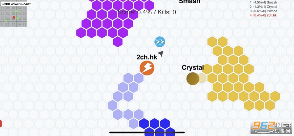 Hexa.io Create zones & areas官方版截图4