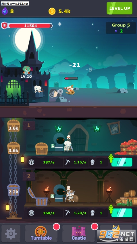 Idle Defense:Final Miner(���÷������տ󹤰�׿��)��ͼ2