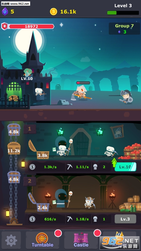 Idle Defense:Final Miner(���÷������տ󹤰�׿��)��ͼ3