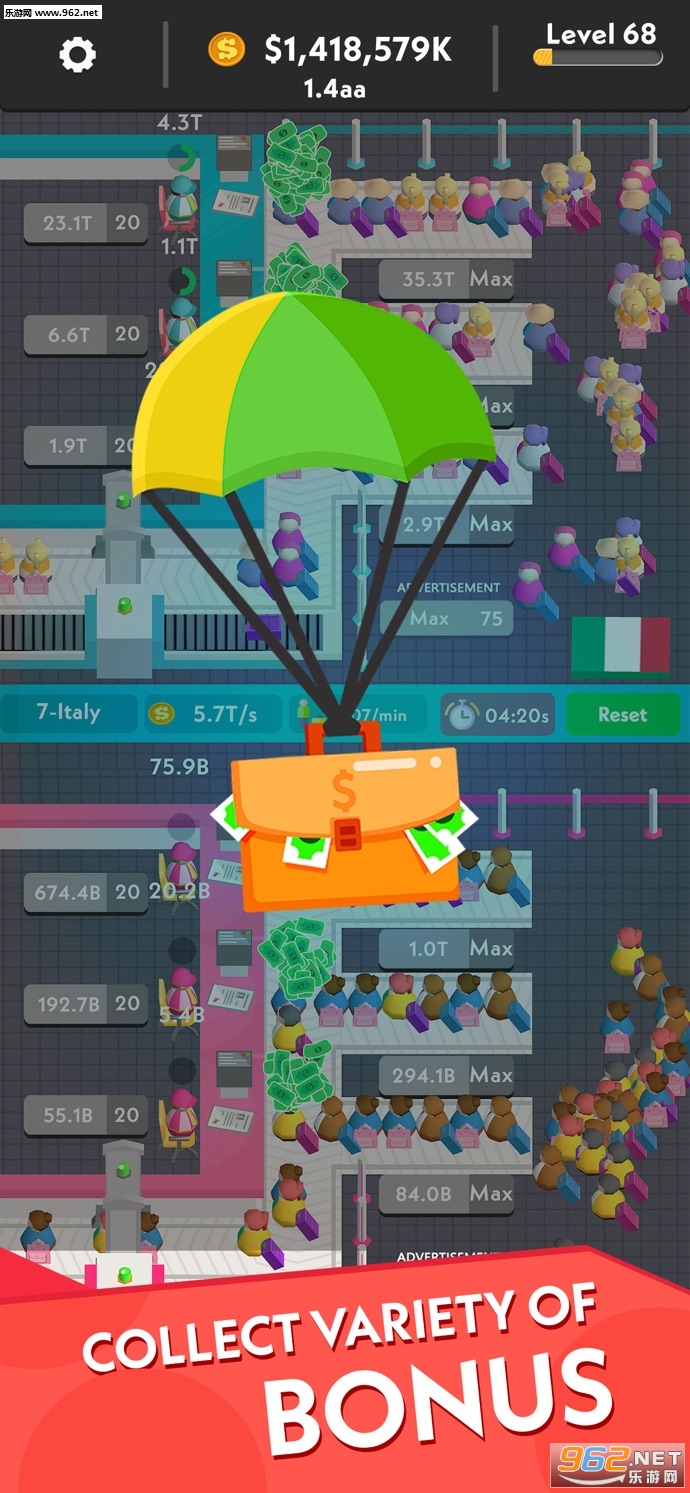 Idle Passport Tycoon(���ֺ��еĻ��մ��ٷ���)v1.7��ͼ1