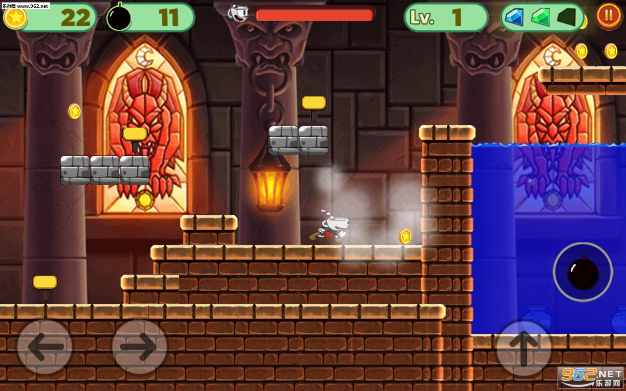 cuphead: Adventure Game fun World Mugman(�豭ͷ�Ǳ�ð�հ�׿��)��ͼ1