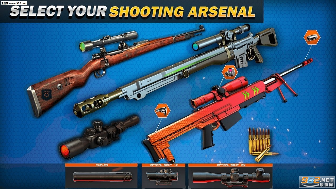 Hero Sniper FPS Shooting Game(Ӣ�۾ѻ���2019��׿��)��ͼ0