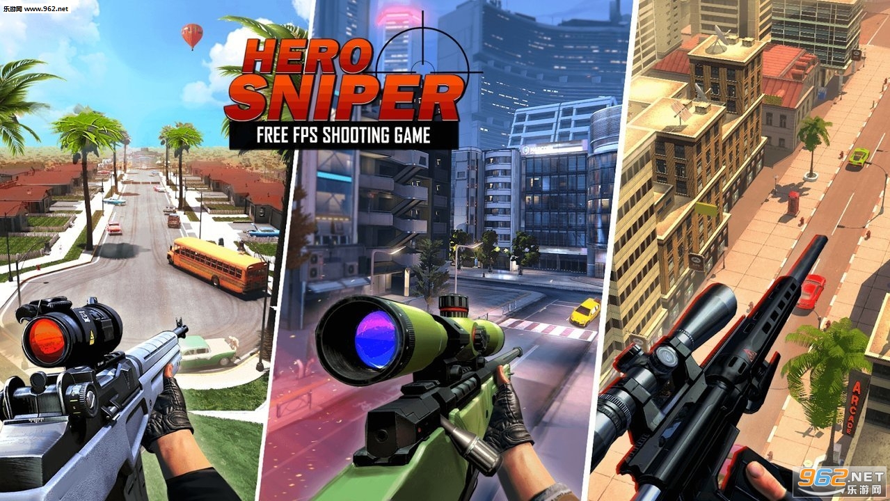 Hero Sniper FPS Shooting Game(Ӣ�۾ѻ���2019��׿��)��ͼ2