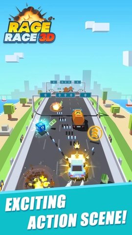 Rage Race 3D(��ŭ����3D��׿��)��ͼ1