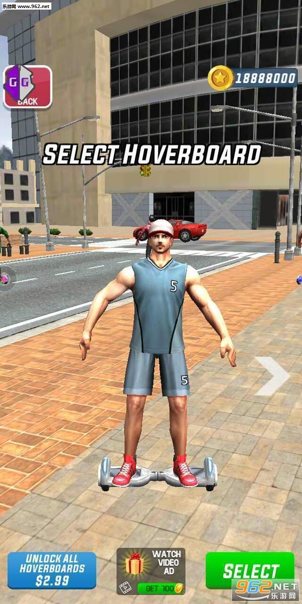 Hoverboard Stunts Racer 2019(���������ؼ�����2019��׿��)��ͼ1