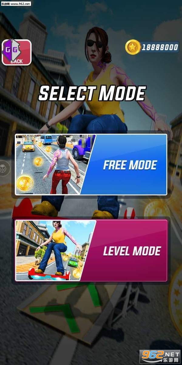 Hoverboard Stunts Racer 2019(���������ؼ�����2019��׿��)��ͼ2