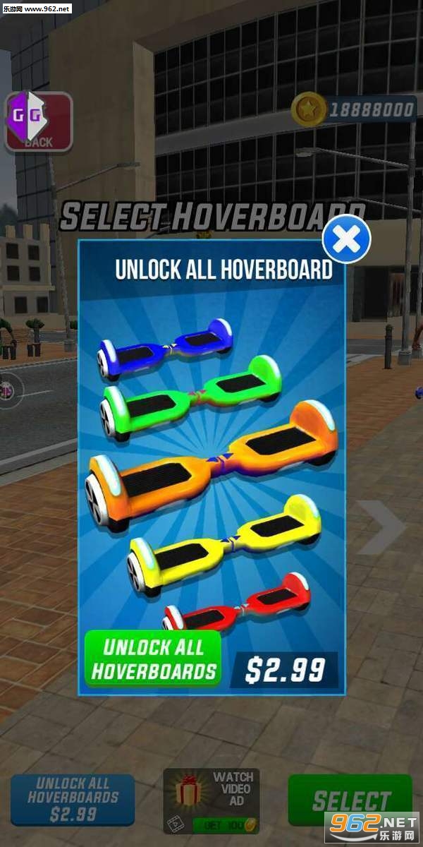 Hoverboard Stunts Racer 2019(���������ؼ�����2019��׿��)��ͼ3