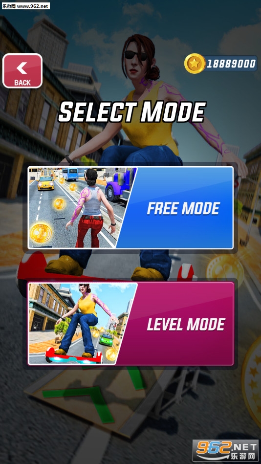 Hoverboard Stunts Racer 2019(���������ؼ�����2019��Ϸ)v1.0��ͼ1