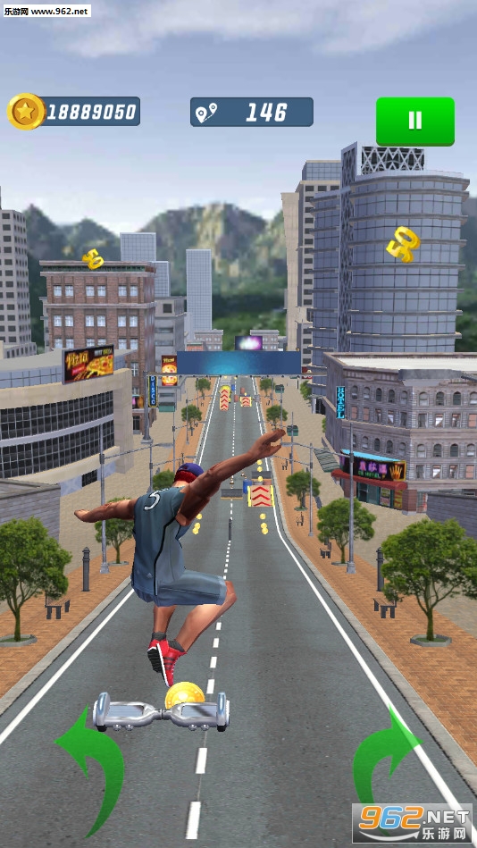 Hoverboard Stunts Racer 2019(���������ؼ�����2019��Ϸ)v1.0��ͼ3
